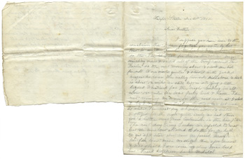 Will Fisher to his brother Fairfax Station December 21, 1862