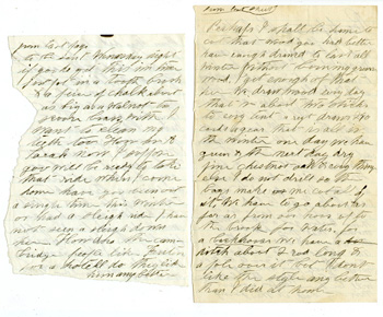 Will Fisher to his mother Camp Stoneman, Washington, D.C. February 3, 1862