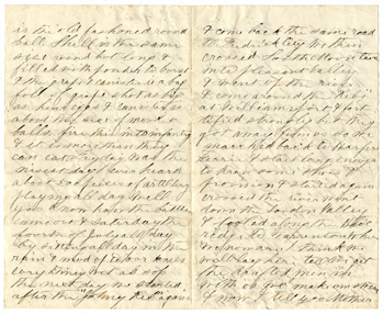 Will Fisher to his mother Warrenton Junction, Virginia July 27, 1863