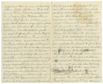 Will Fisher to his mother Stafford C. H. May 10, 1863