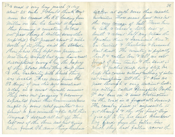 Will Fisher to his mother Camp 4 miles from Savannah, Georgia December 18, 1864 thru January 15, 1865