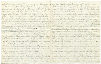 Will Fisher to his mother Atlanta, Georgia September 6, 1864