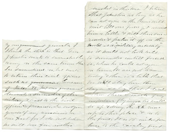 Will Fisher to his mother Holly Springs, North Carolina April 26, 1865